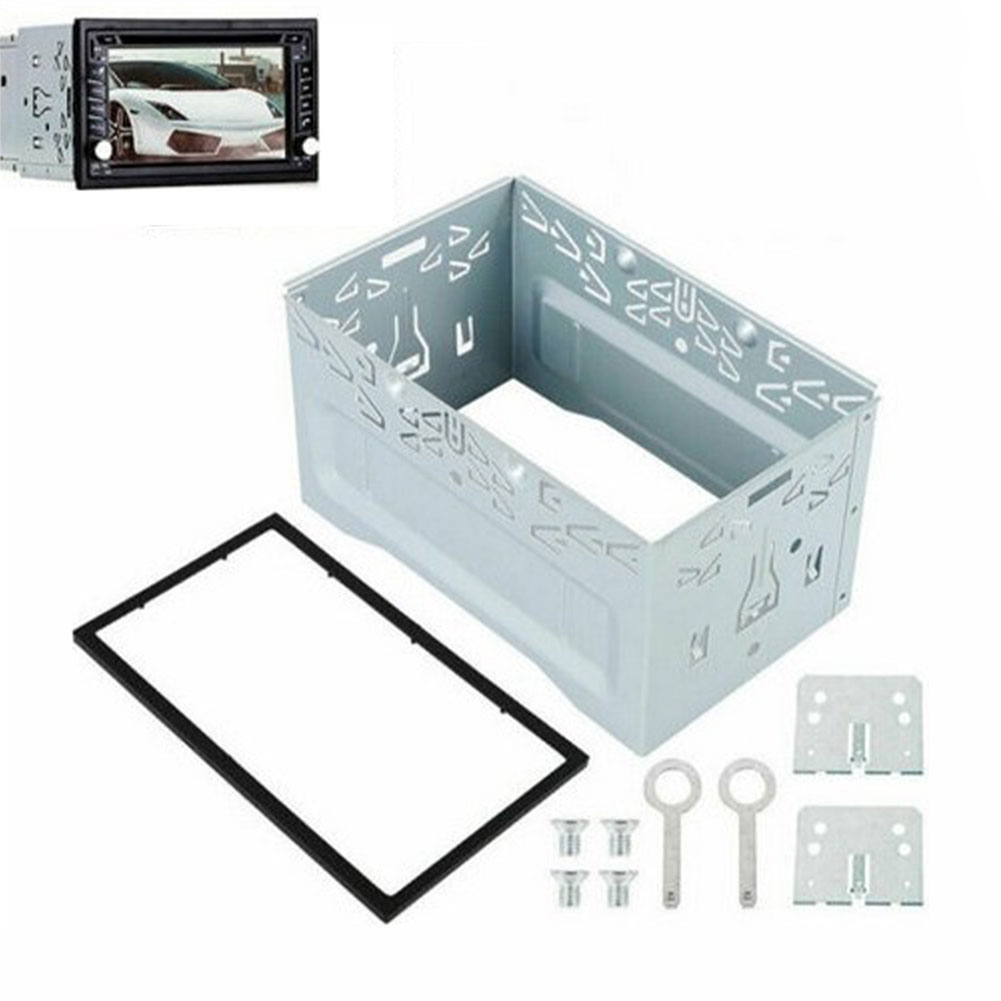 2Din Fittings Kit Radio Head Unit Installation Frame for VW  - 副本