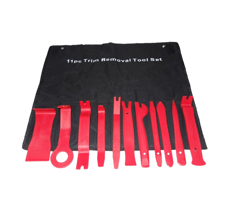 11Pcs Car Pry Trim Tool Kit  (Red)