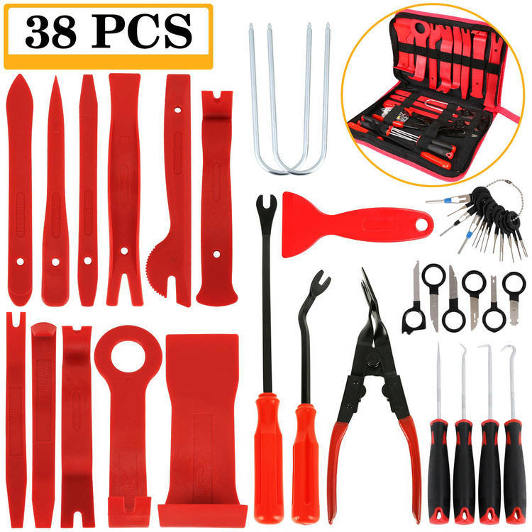 38Pcs Vehicle Trim Removal Tool Set