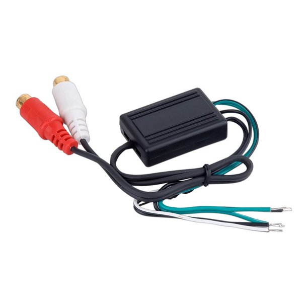 Speaker to 2 RCA Line Output Converter