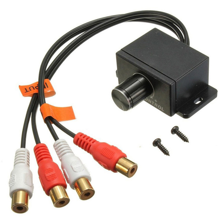 Universal Car Audio Amplifier Bass RCA Level