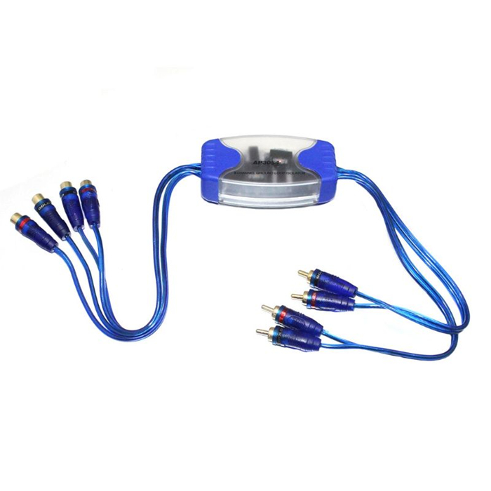 4 Channel RCA Ground Loop Isolator Noise Filters