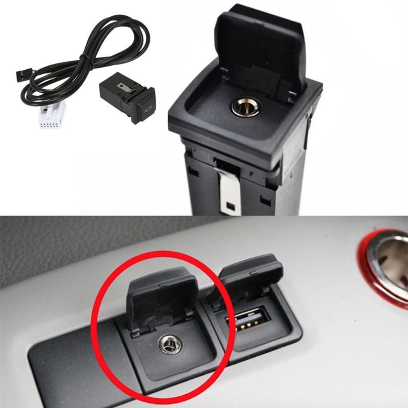 VW  RCD 510 AUX Switch Interface Cable Adapter