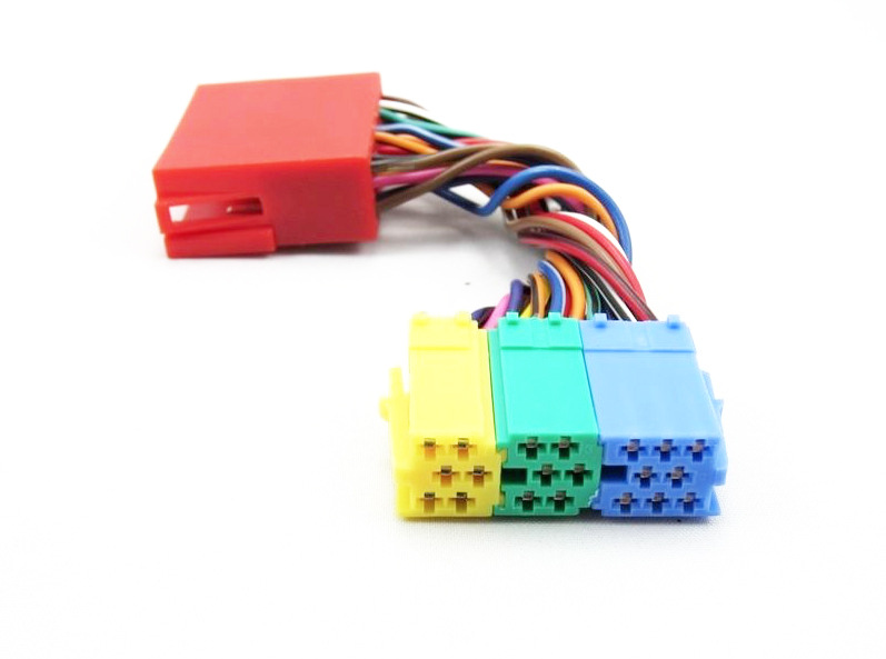 Mini ISO 20Pin Plug Extension Wire Harness