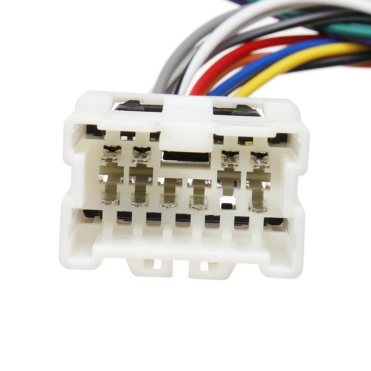 Nissan Radio ISO 16Pin Wire Harness Lead Wire Loom Connector