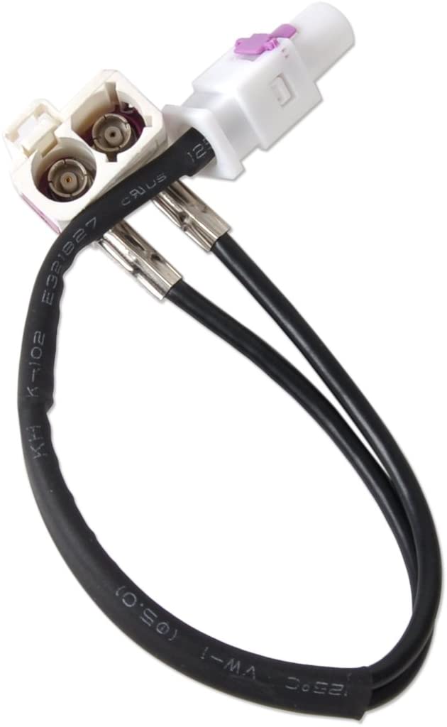  VW RNS 510 Radio Antenna Adapter 1-2 Conversion Cable 