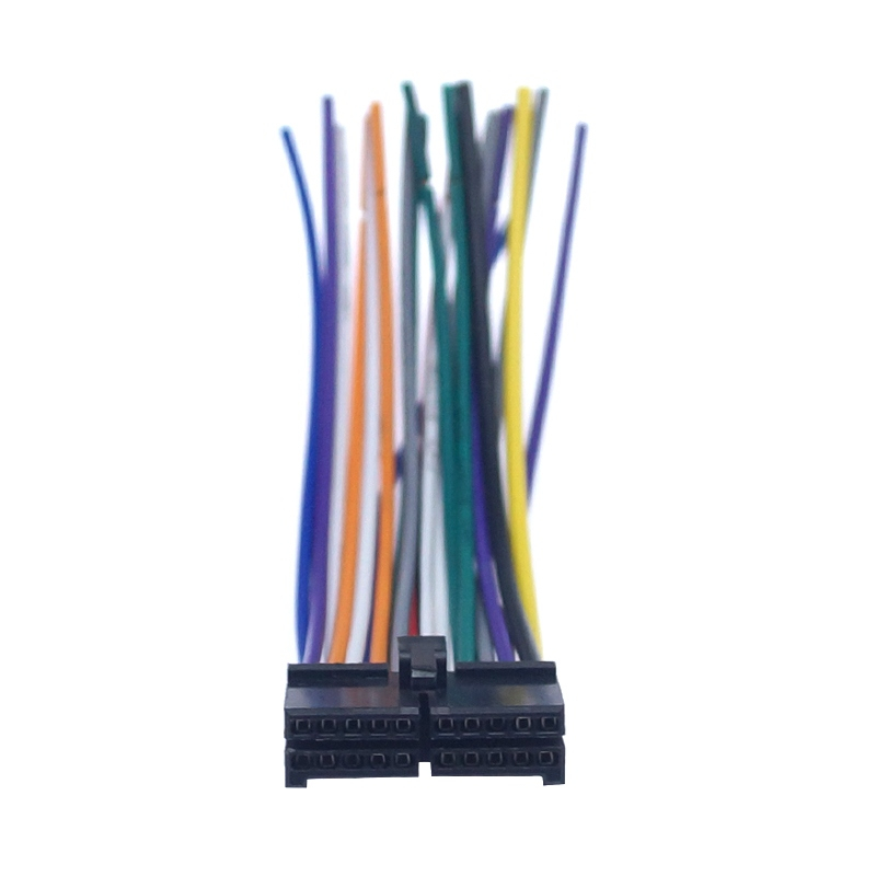 Car Auto Universal  Audio Radio 20Pin Wiring Harness Cable Plug 