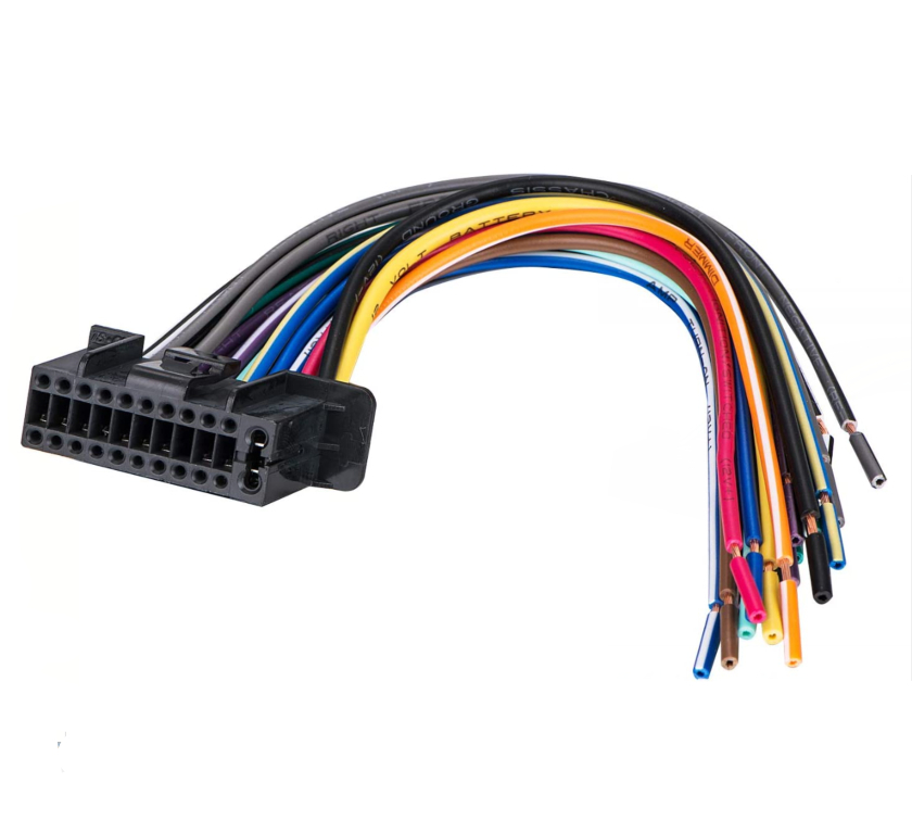 Car Power Wire Harness 22Pin Plug for Kenwood Radio