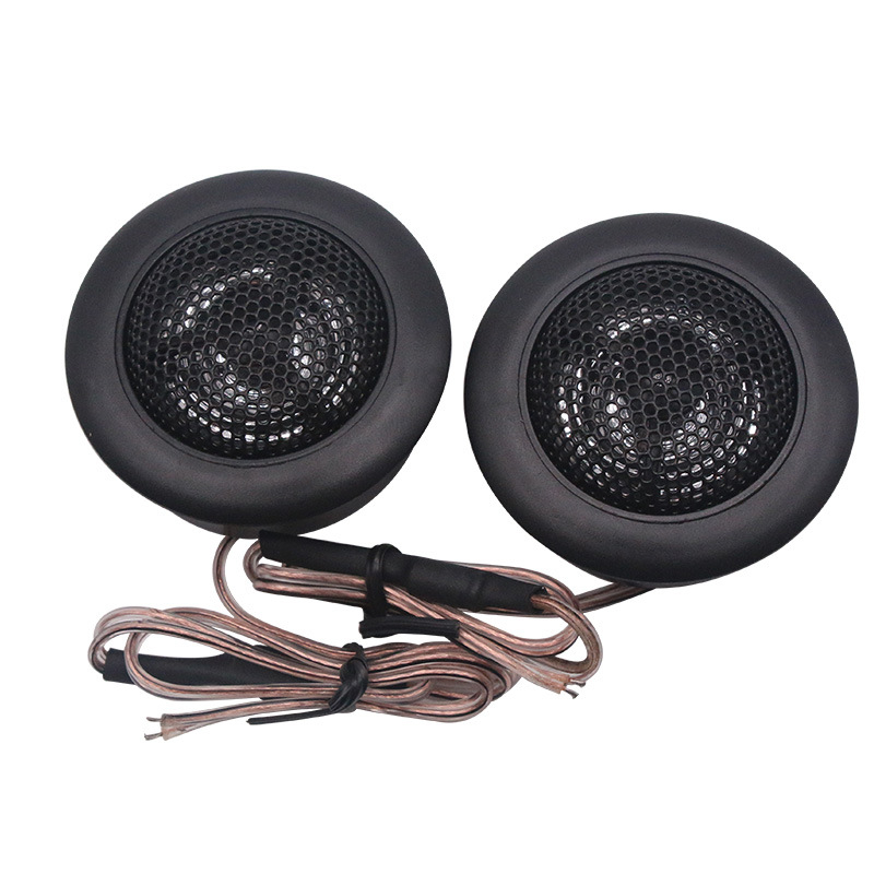 2pcs 120W High Efficiency Mini Dome Tweeter Speaker 