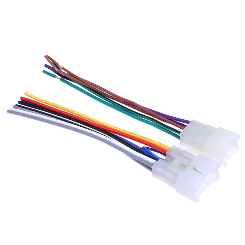 Toyota Radio Female Wire Harness 2Pcs 