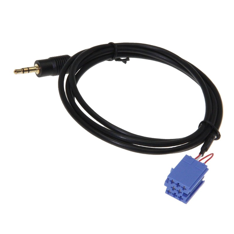  Car Radio ISO 8Pin Aux Audio Cable for Mercedes Benz Smart 450 Radio