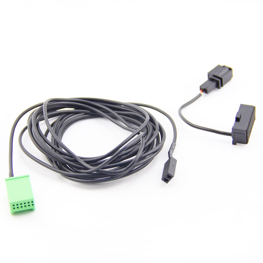 Navigation Bluetooth Wire Harness Cables + Microphone For Volkswagen for Audi A4 A6 with RNS315 RNS510 MFD3 Headunits