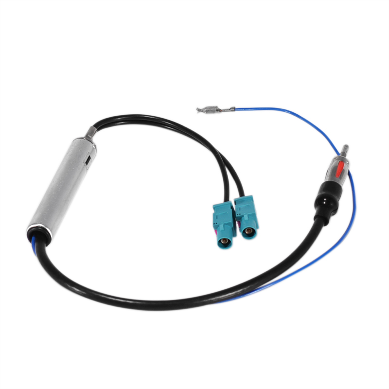 For Audi/VW Radio Male Dual Fakra - Din Aerial Antenna Adapter