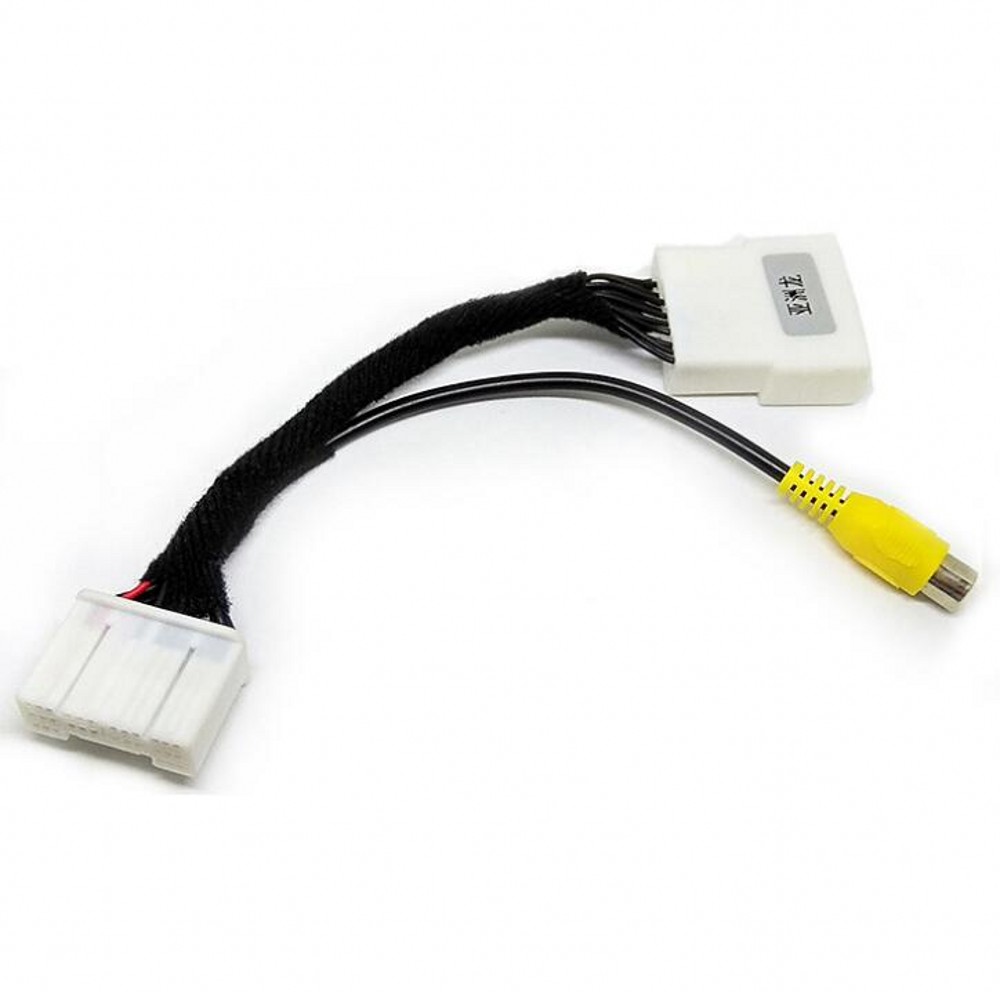 Car Rear Camera Parking Video Reversing RCA Cable Adapter for Toyota Avalon XX50 2019 Sienna Radio