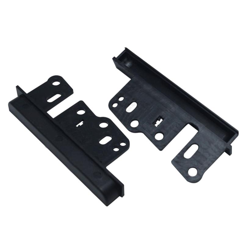 2 Pcs Car Radio Brackets Double Din Stereo Panel Fascia DVD Dash Mount Trim Side Kit for Toyota Scion