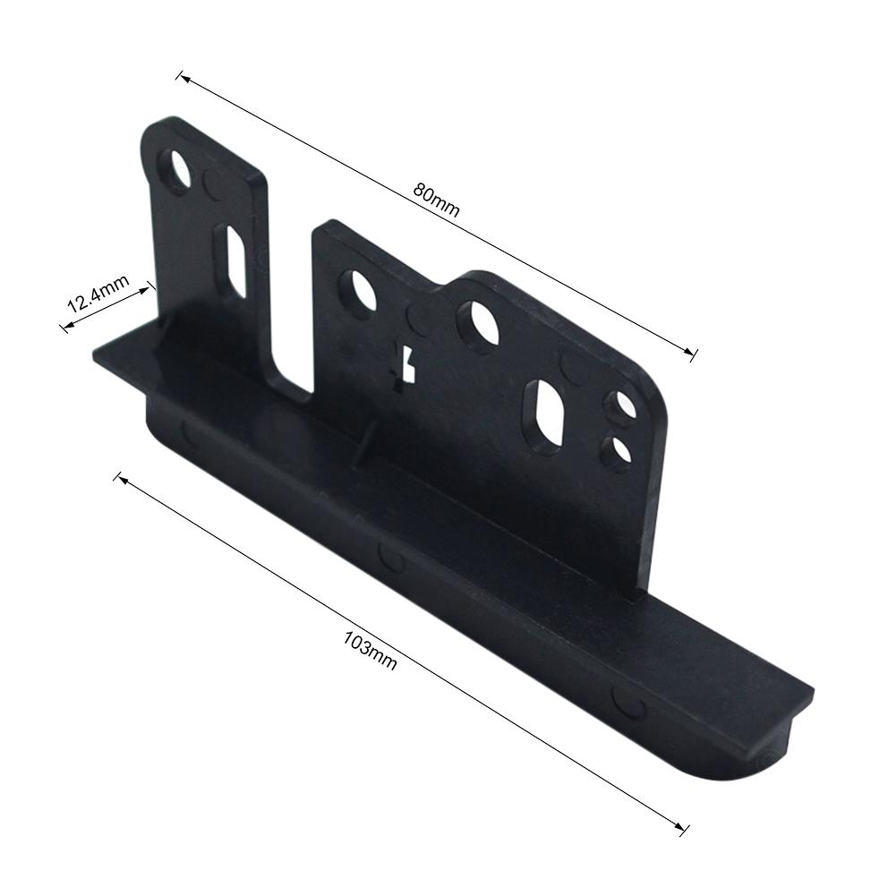 2 Pcs Car Radio Brackets Double Din Stereo Panel Fascia DVD Dash Mount Trim Side Kit for Toyota Scion