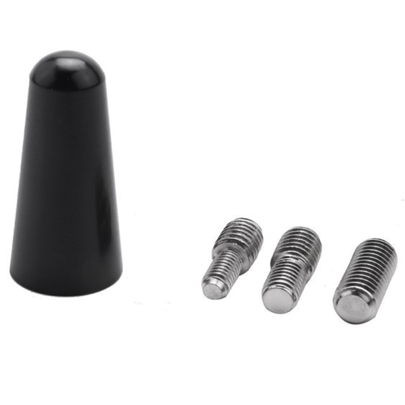 Universal Short Car Rod Antenna 3cm 5cm with M6/M5/M4 thread adapter