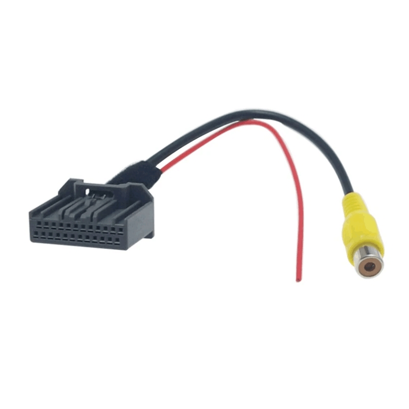 24Pin Parking Rear Camera Video Plug RCA Reversing Cable Adapter For Honda Crider 2013-2015 Navigation DVD
