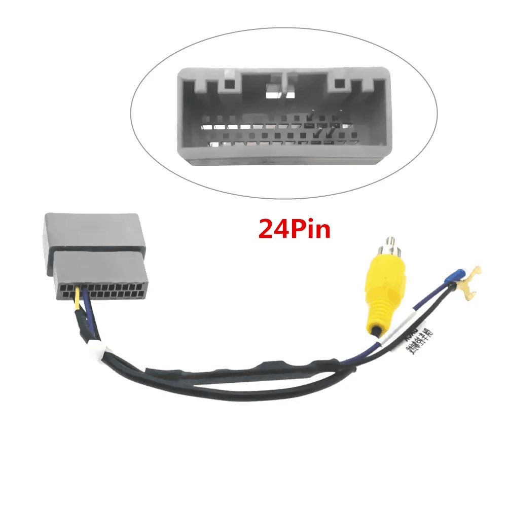 24 Pin Camera Reverse Cable With Canbus For Honda CRV/Fit Parking Reverse Wire Adapter