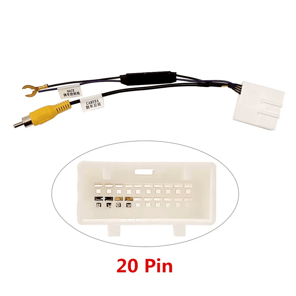 20 Pin Reversing Camera Retention Cable for Toyota Radio 