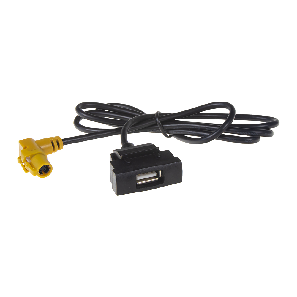 Car CD RCD510 RNS315 4Pin Plug Interface Cable Adapter for VW Skoda Octavia Slot USB Button Headunit Panel