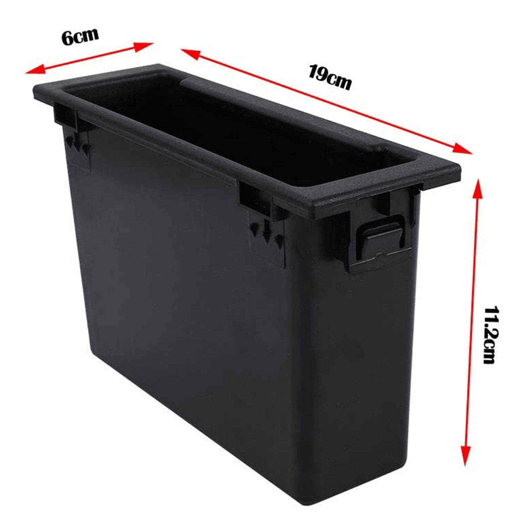 Car Stereo Radio Single Din Storage Box Interior Dash Radio Organizer for Mazda