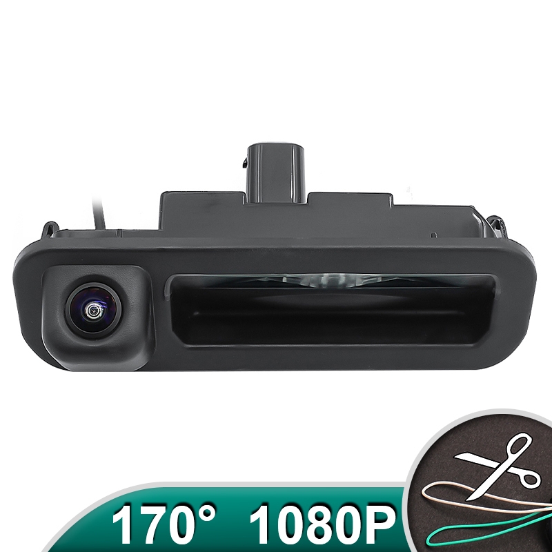 Waterproof AHD 1080P Car Rear View Trunk Handle Camera For Ford Focus 2 Focus 3 MK2 MK3 C MAX 2011-2014